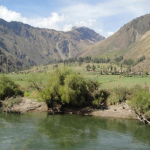 Travelling by train to Machu Picchu, 21.8.2011