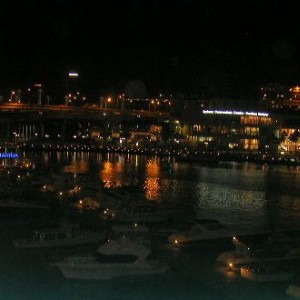 Sydney Darling Harbour by night