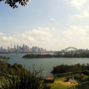 Sydney view from Taronga zoo