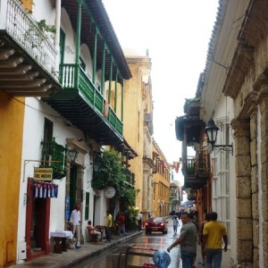 Σοκάκια της πόλης, Cartagena de Indias