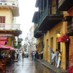 Σοκάκια της πόλης, Cartagena de Indias