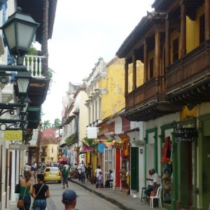 Σοκάκια της πόλης, Cartagena de Indias