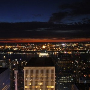 New York City at night