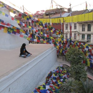 Kathmandu, Budha temple