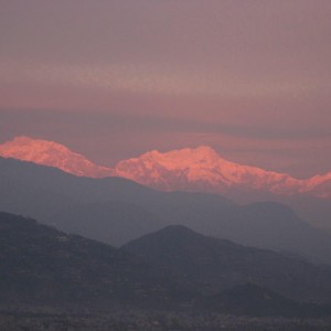 Annapurna sunset