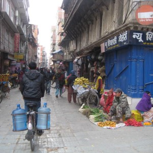 Kathmandu, Thamel road