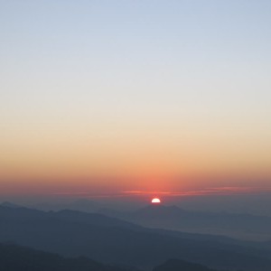 Annapurna sunrise