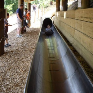 giant tube slide