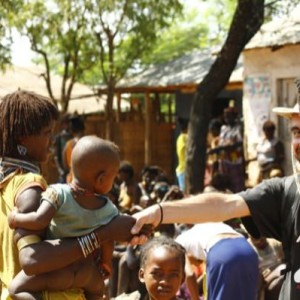 Hamer tribe at the Dimeka market. South Omo valley