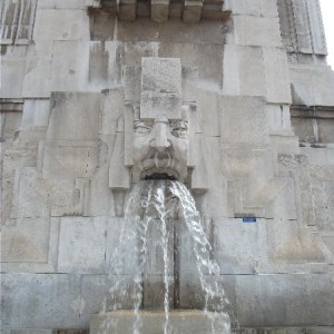 Συντριβάνι στο σταθμό Centrale