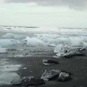 Θαλλάσσια ακτη Jokulsarlon