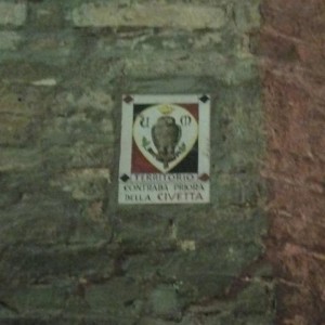 Contrada della Civetta...