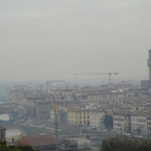 Θέα από Piazzale Michelangelo...