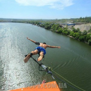 Bungee Jumping στην Ουκρανια ...!