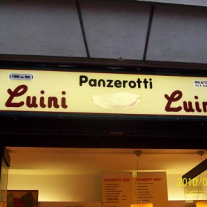 Panzerotti στου Luini...