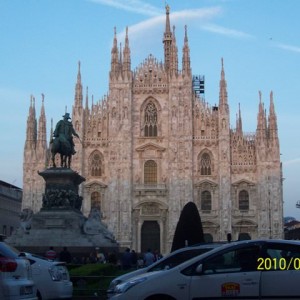 Θέα Duomo καθώς πίνουμε καφεδάκι...
