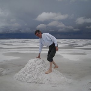 Βολιβία. Αλατολίμνη Salar De Uyuni. Αλατοσωροί