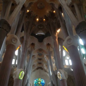 Sagrada Familia Gaudi - indoor