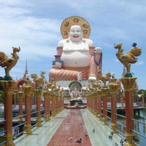 wat plai laem - lucky buddha