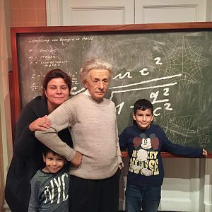 Madam Tussauds London-Albert Einstein