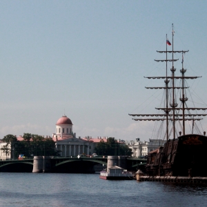 'Αποψη από το νησί Vasilevsky