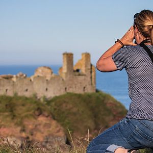 Dunnottar castle, Aberdeenshire