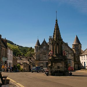 Falkland village, near Lomond Hills