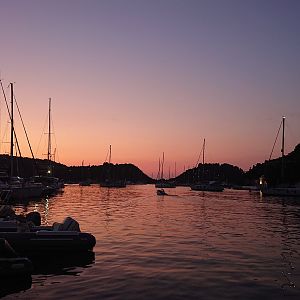 Lakka's sunset