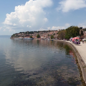 Η παραλία της Οχρίδας