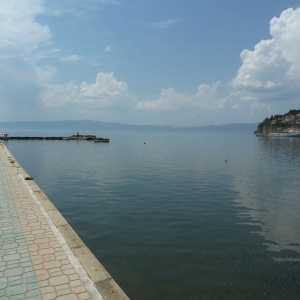 Η παραλία της Οχρίδας