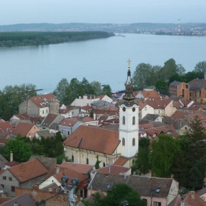 Η θέα από τον Πύργο της χιλιετίας, Gardoš - Zemun