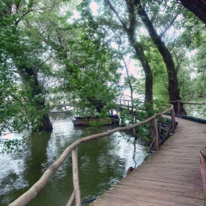 Το διάσημο εστιατόριο Stara Koliba πάνω στην ένωση των ποταμών Sava και Δούναβη