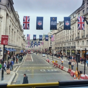 Regent st. απ' το λεωφορείο