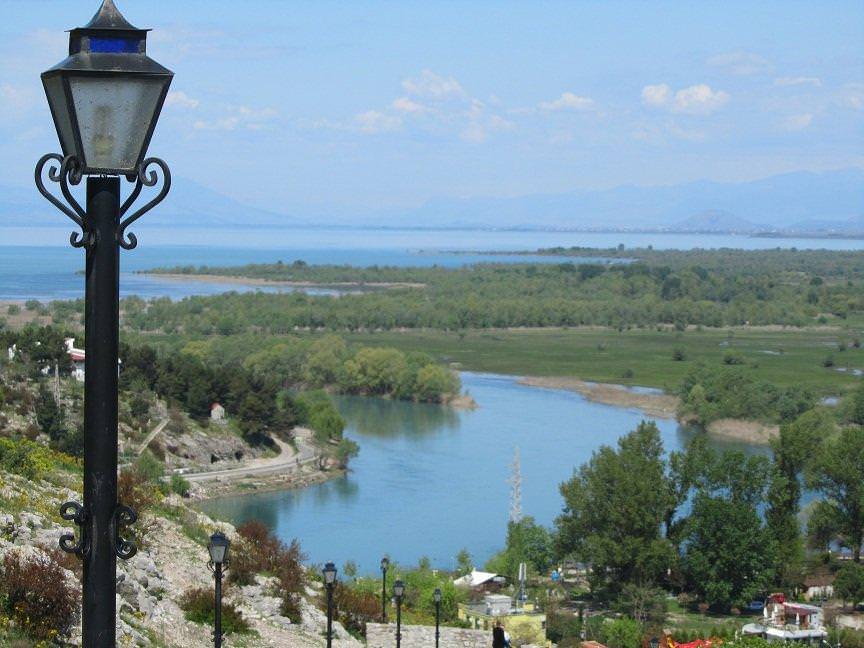 Αλβανία - Σκόδρα - Η θέα από το κάστρο της Ροζάφα