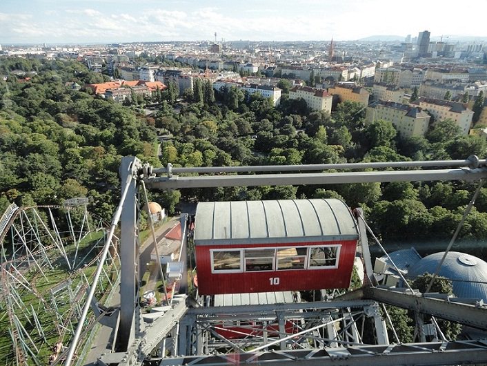 Βιέννη-Θέα από τη Riesenrad στο Πράτερ