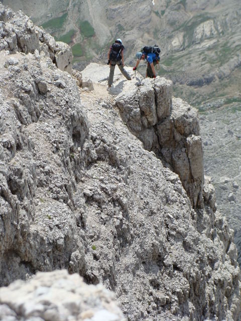 Δολομίτες - Via ferrata Cesco Tomaselli