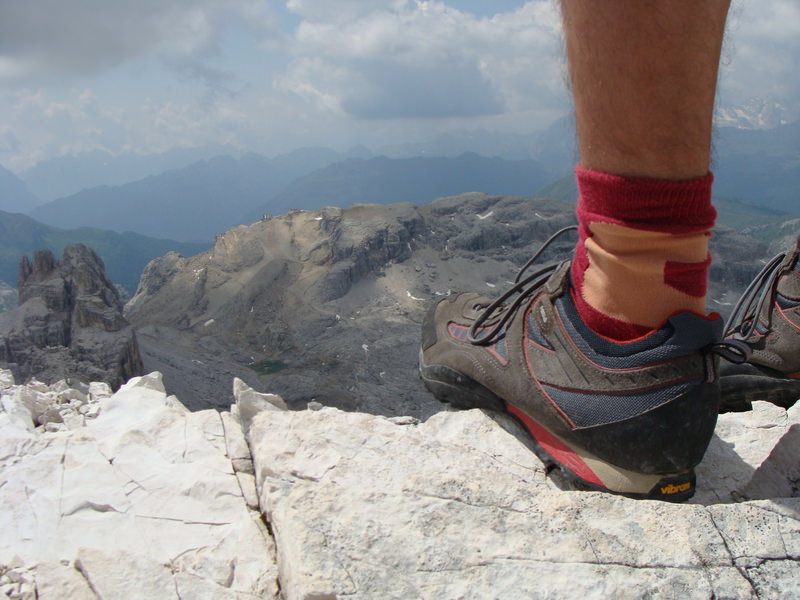 Δολομίτες - Via ferrata Cesco Tomaselli