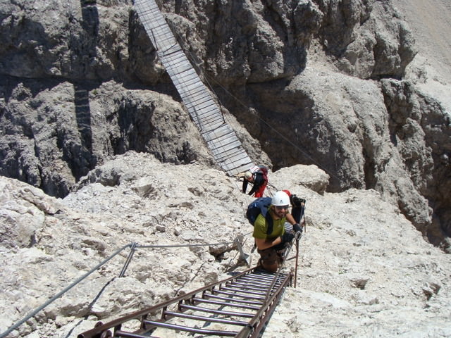 Δολομίτες - Via ferrata Ivano Dibona