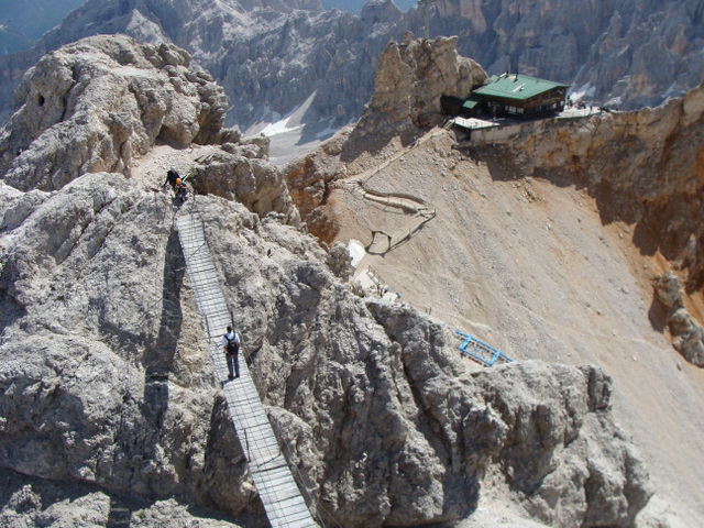 Δολομίτες - Via ferrata Ivano Dibona