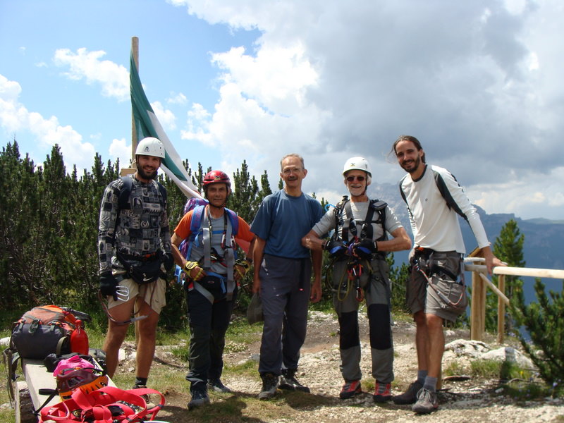 Δολομίτες - Via ferrata Sci Club 18