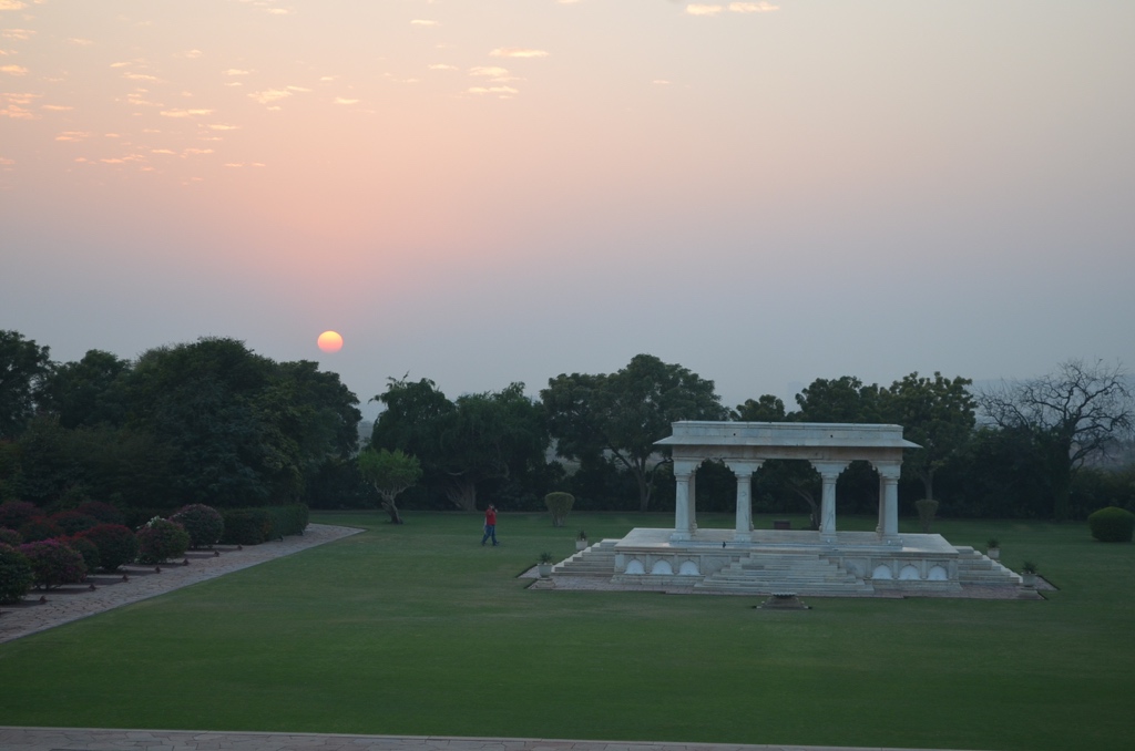 Ηλιοβασίλεμα στο Umaid Bhawan, Jodhpur