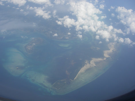 Η Ζανζιβάρη από το αεροπλάνο