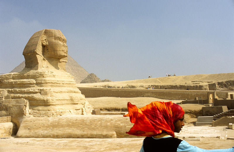 Η ΣΦΙΓΓΑ-Πυραμίδες της Γκίζας στο Καϊρο