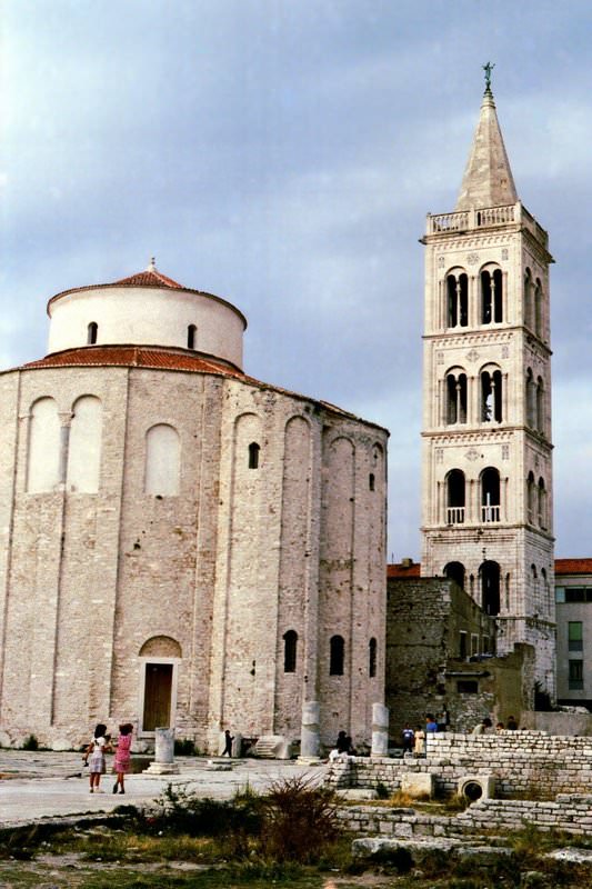 Η πόλη Zadar, Croatia