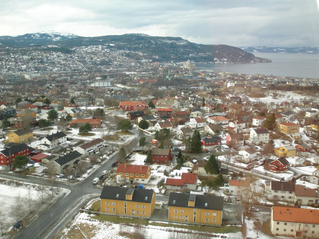 Θέα από τον πύργο Tyholt