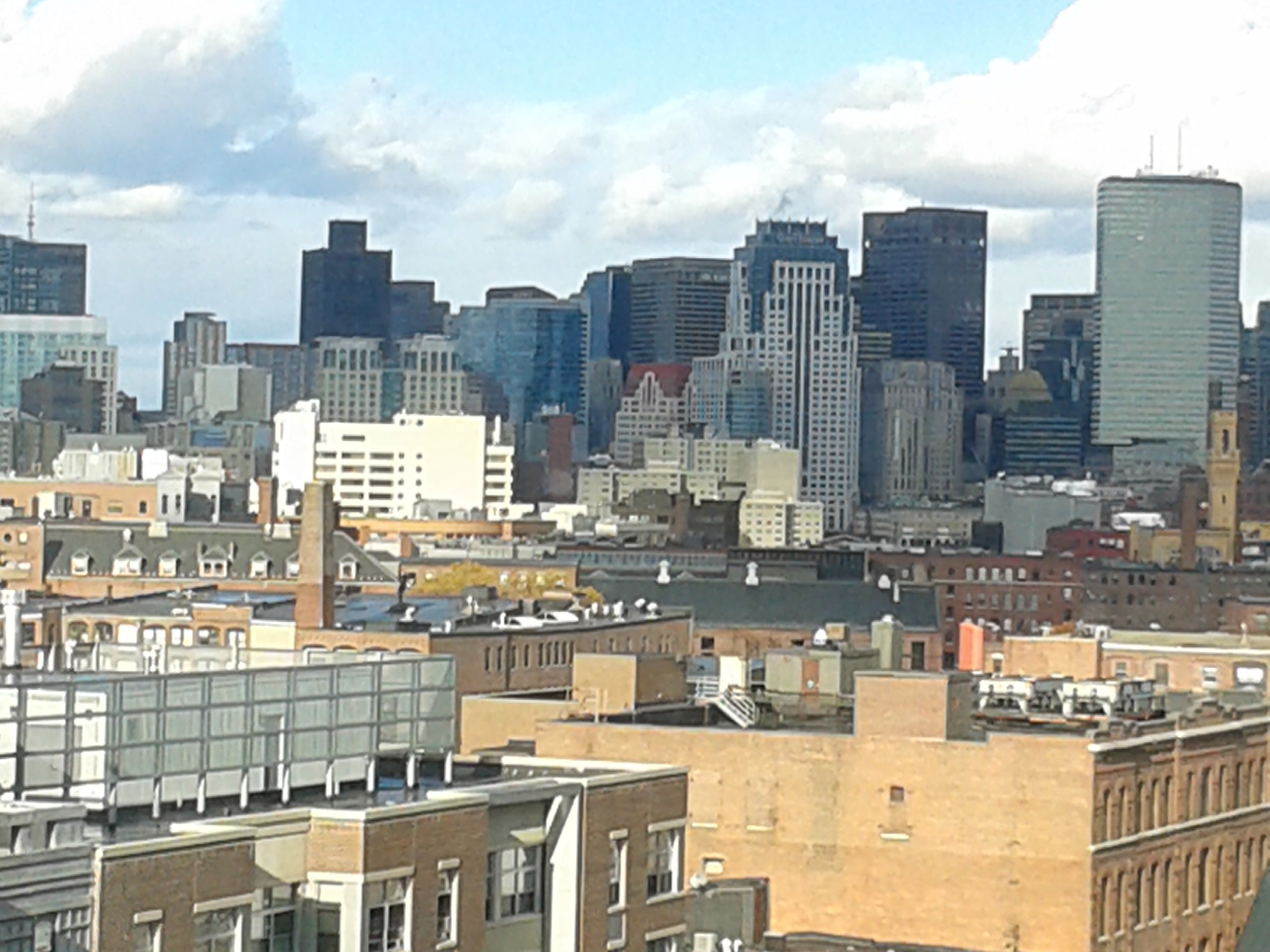 Θέα από το medical campus του πανεπιστημίου της Βοστόνης