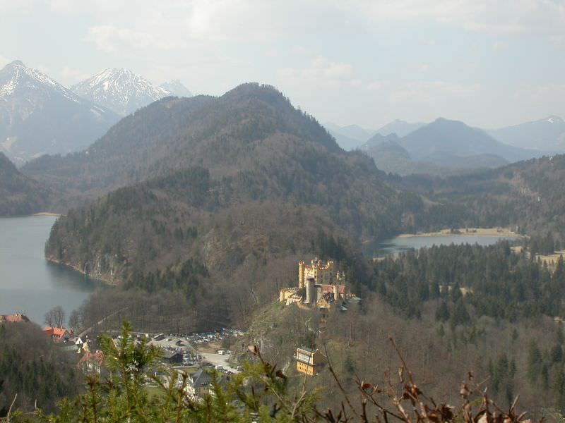 Θέα από το Neuschwanstein