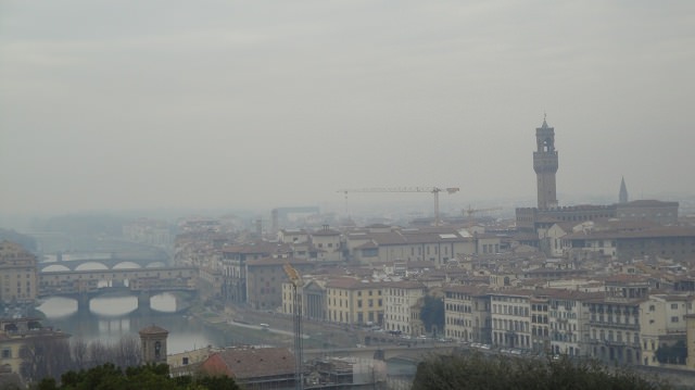 Θέα από Piazzale Michelangelo...