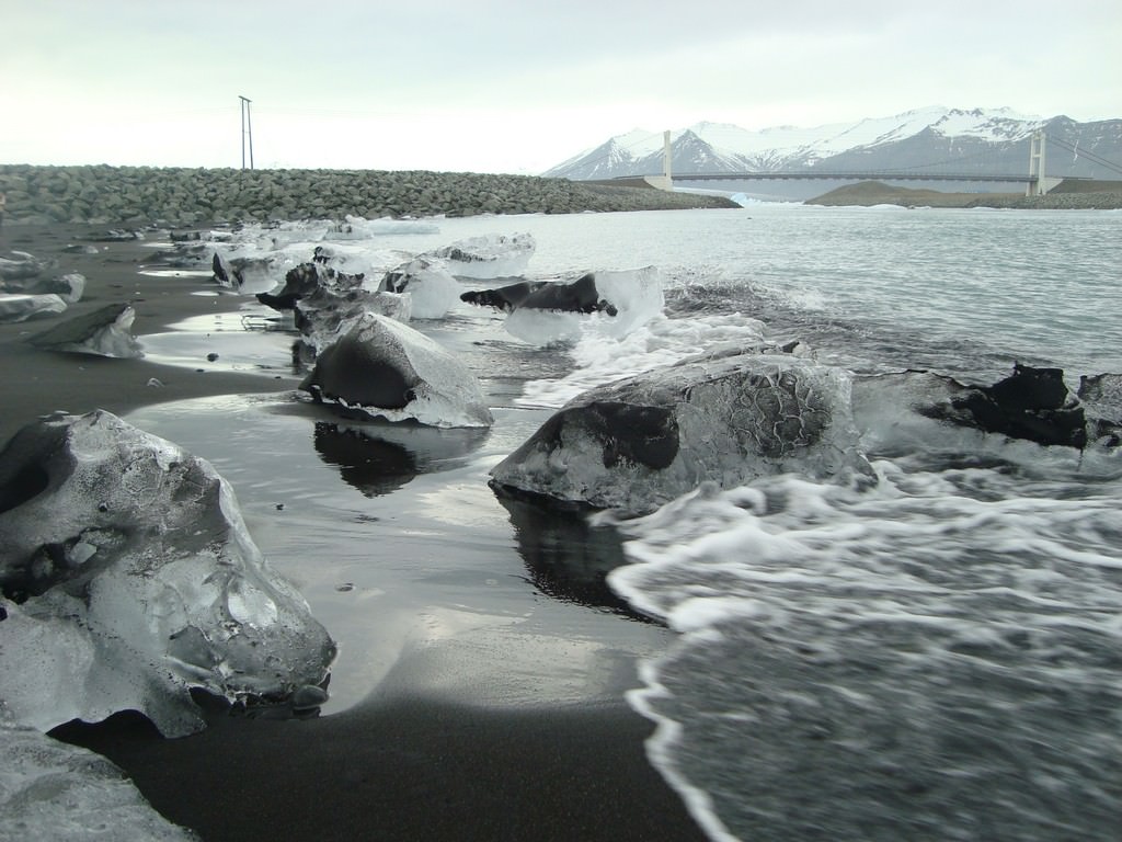 Θαλασσια ακτη Jokulsarlon