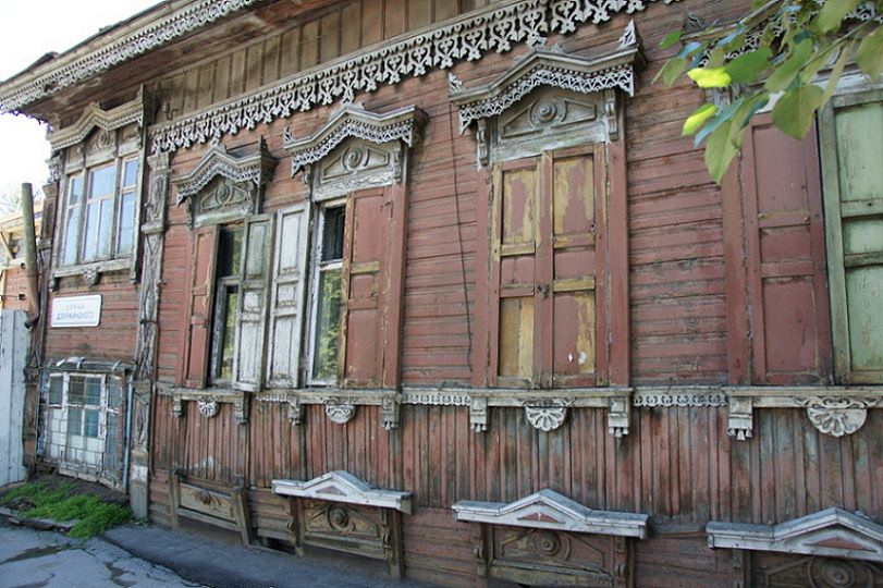 Ιρκούτσκ- παραδοσιακό σπίτι της πόλης